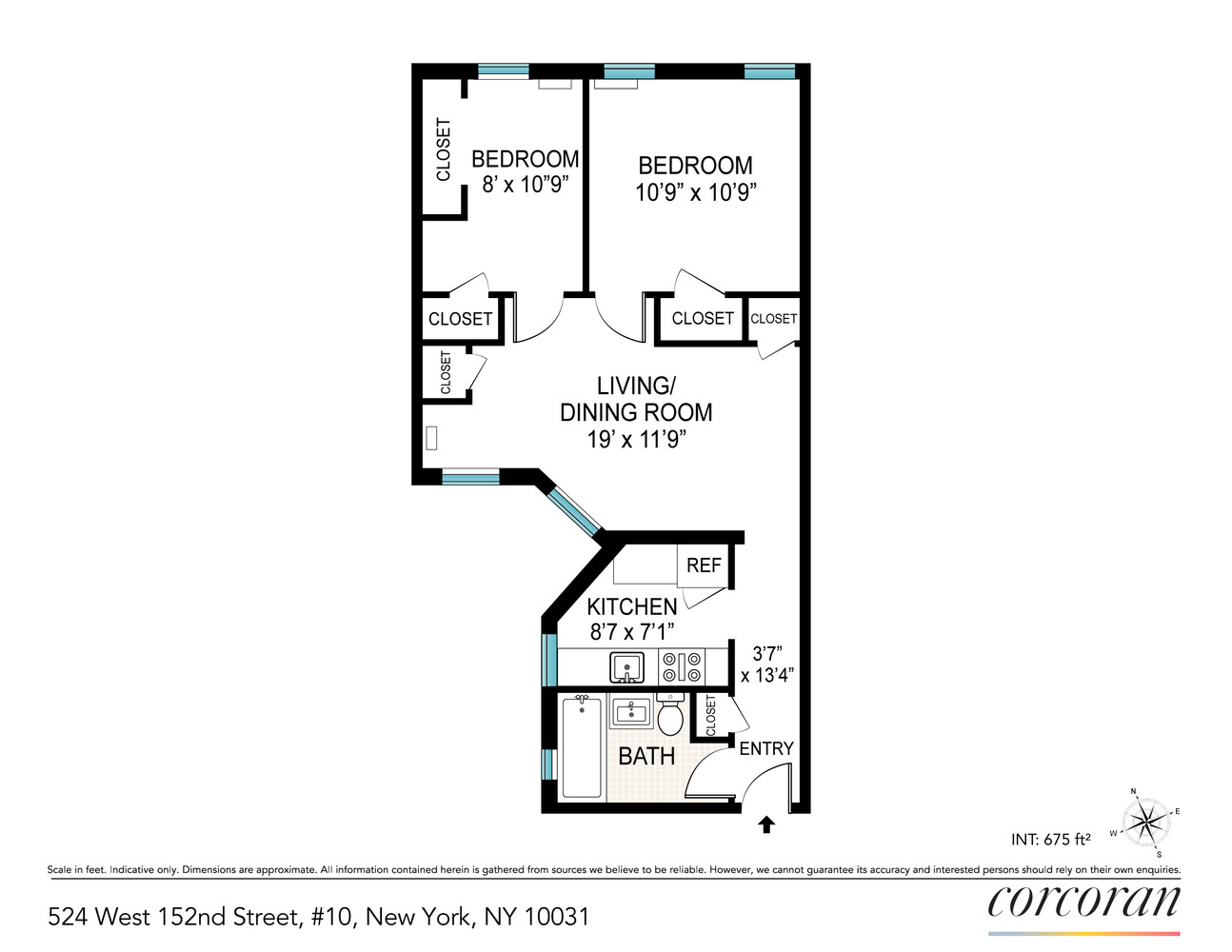 524 West 152nd Street 10 Hamilton Heights New York NY 10031