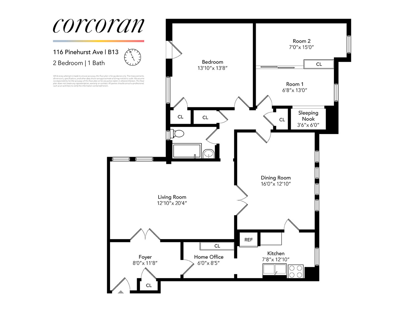 116 Pinehurst Avenue B13 Hudson Heights New York NY 10033