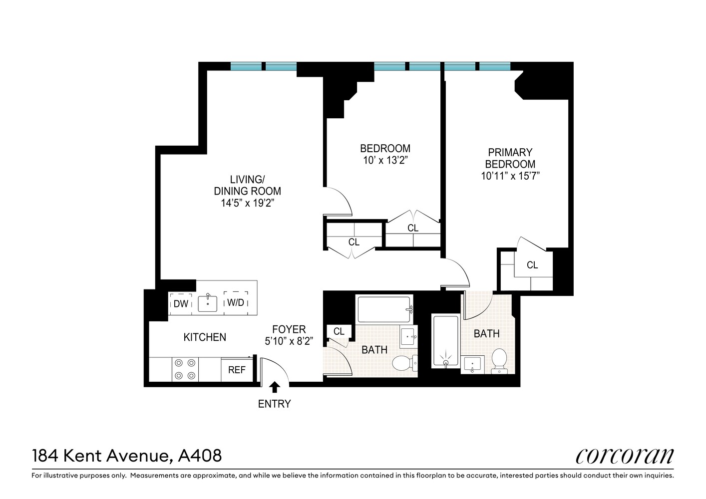 184 Kent Avenue A408 Williamsburg Brooklyn NY 11249