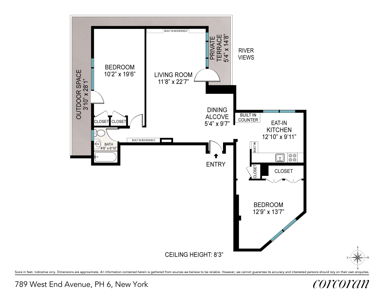 789 West End Avenue Upper West Side New York NY 10025