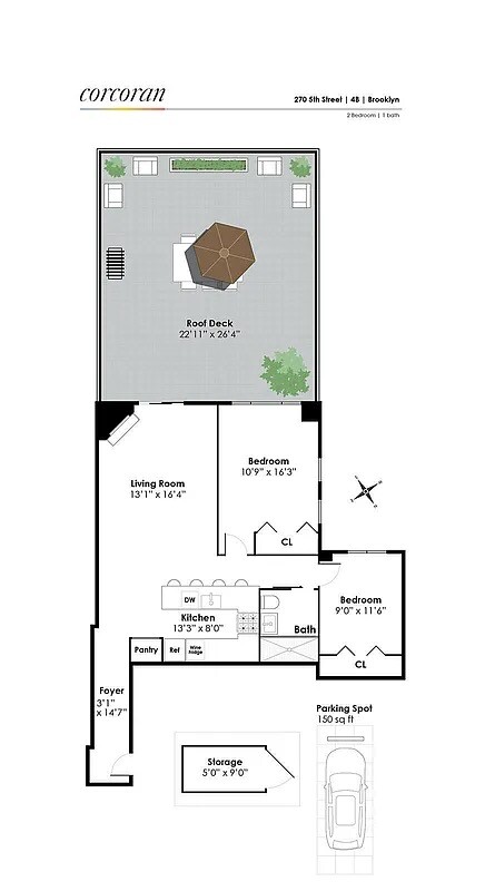 270 5th Street 4B Park Slope Brooklyn NY 11215