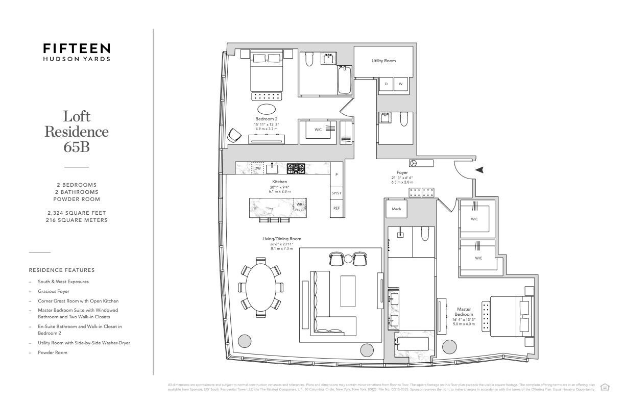 15 Hudson Yards 65B Hudson Yards New York NY 10001