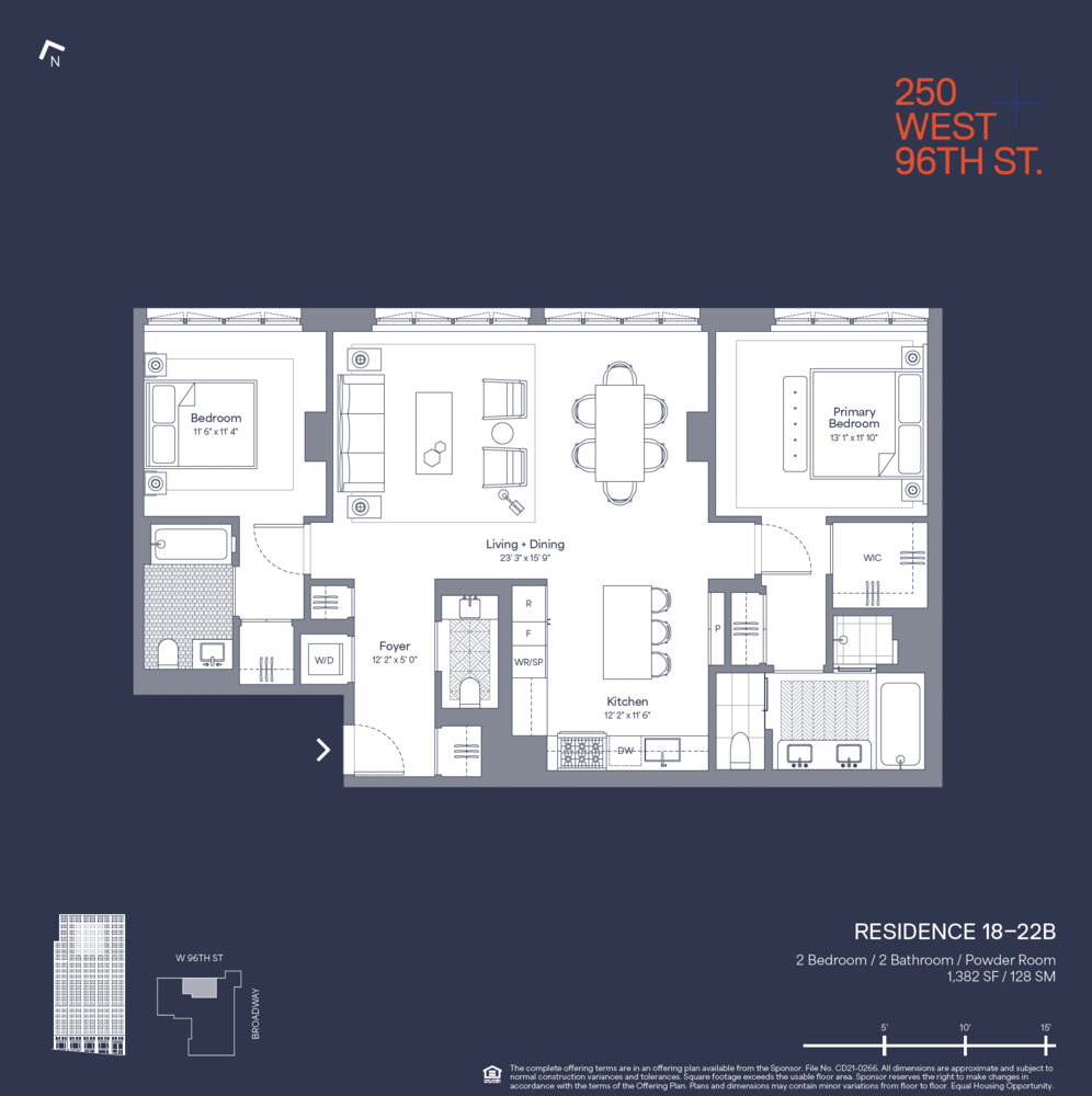 250 West 96th Street 21B Upper West Side New York NY 10025