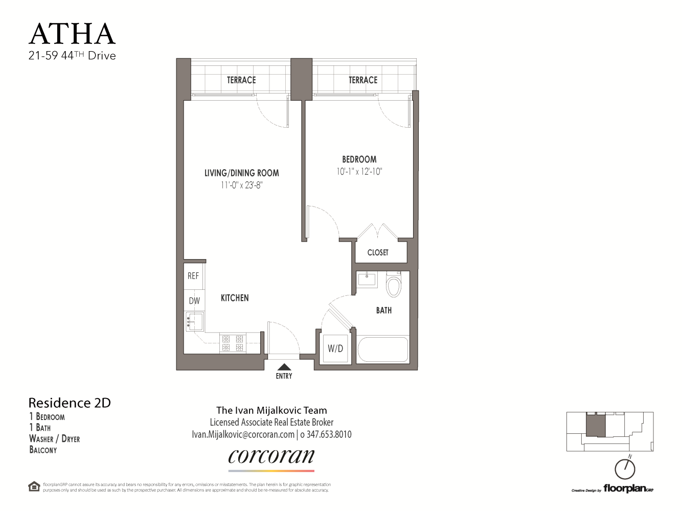 21-59 44th Drive 2D Court Square Queens NY 11101