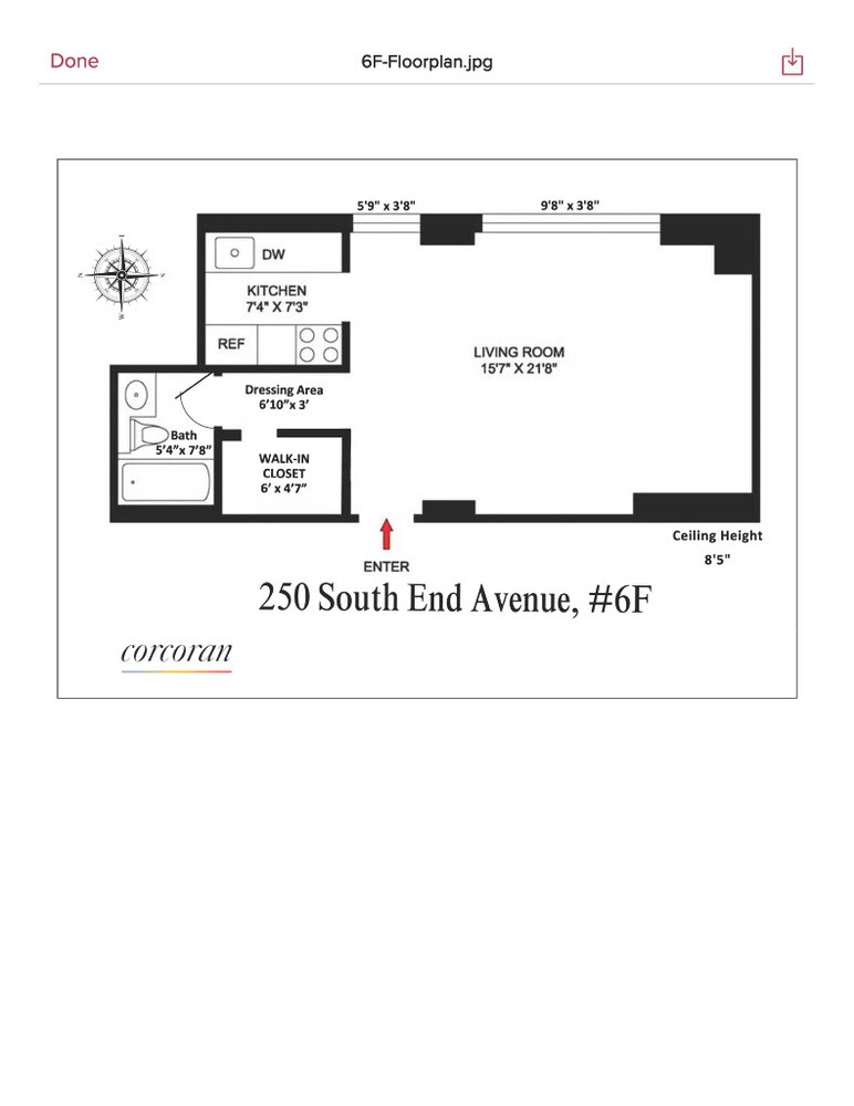 250 South End Avenue 6F Battery Park City New York NY 10280