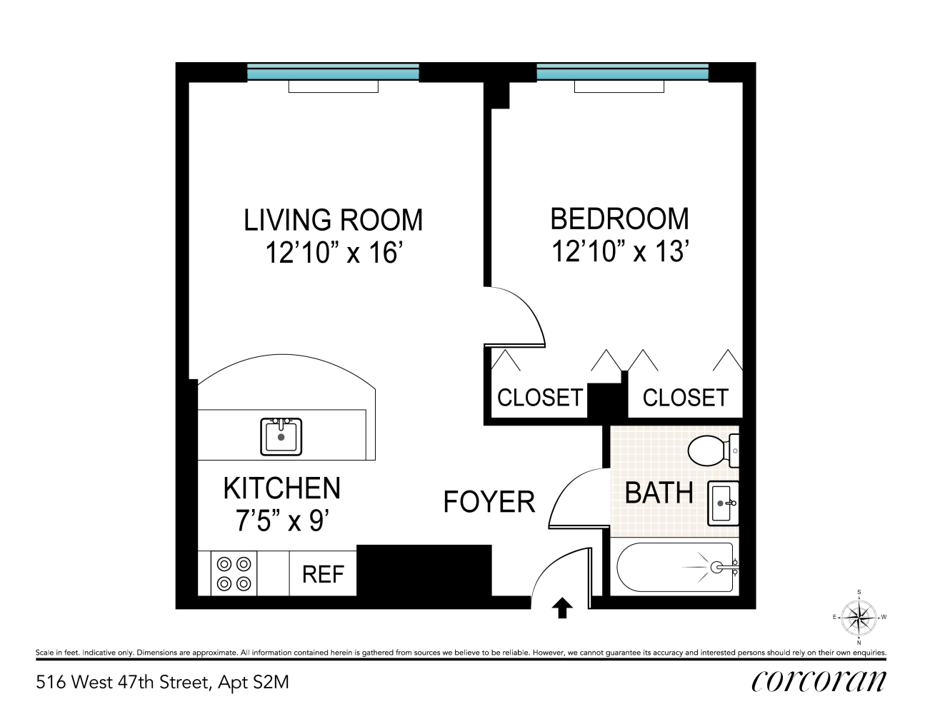 516 West 47th Street, #S2M