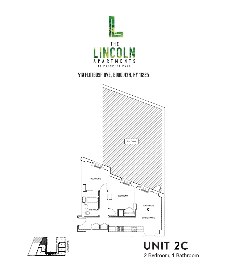 510 Flatbush Avenue, #2CTERRACE