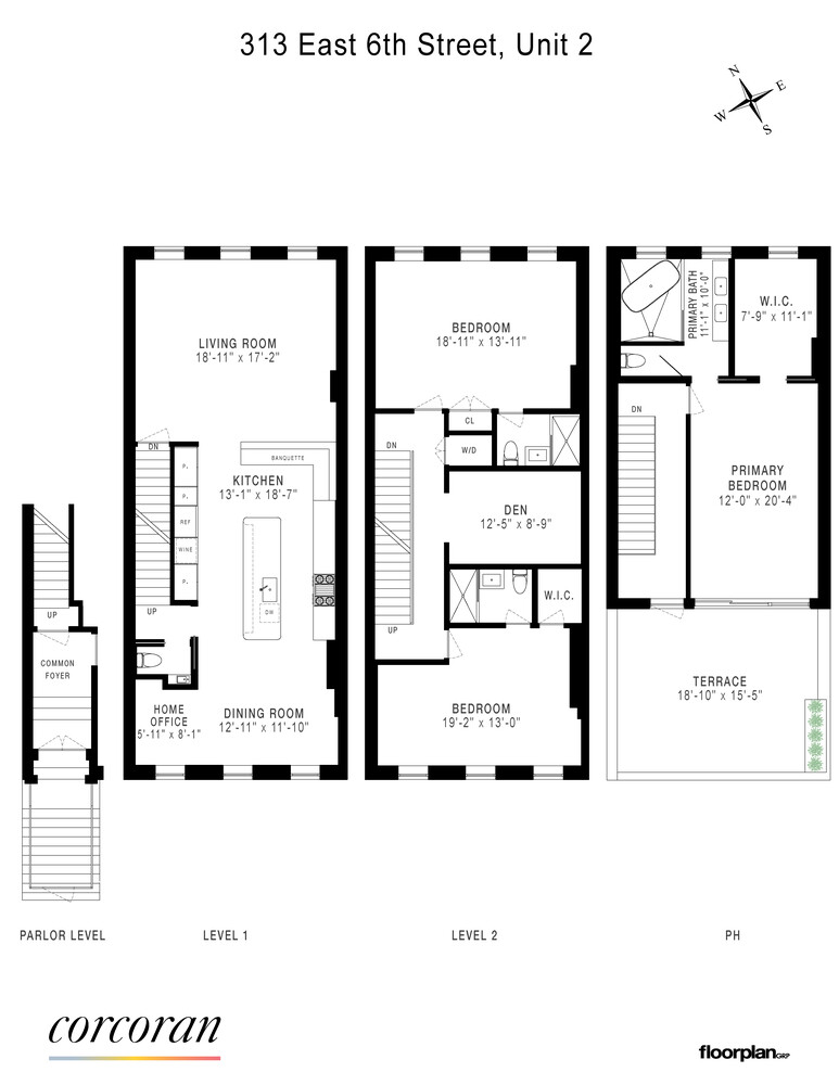 313 East 6th Street E. Greenwich Village New York NY 10003