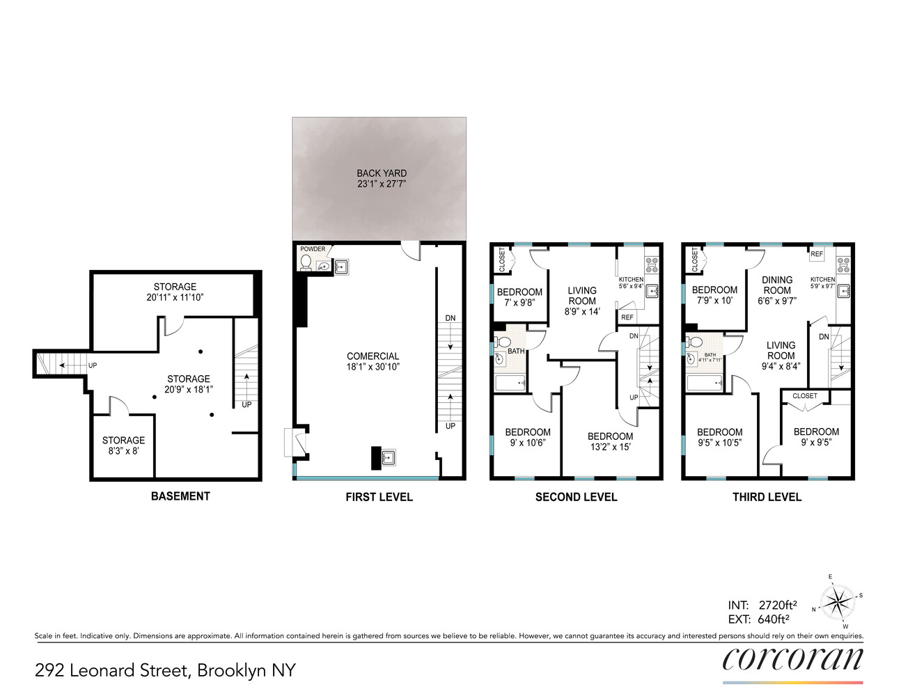 290-292 Leonard Street Williamsburg Brooklyn NY 11211