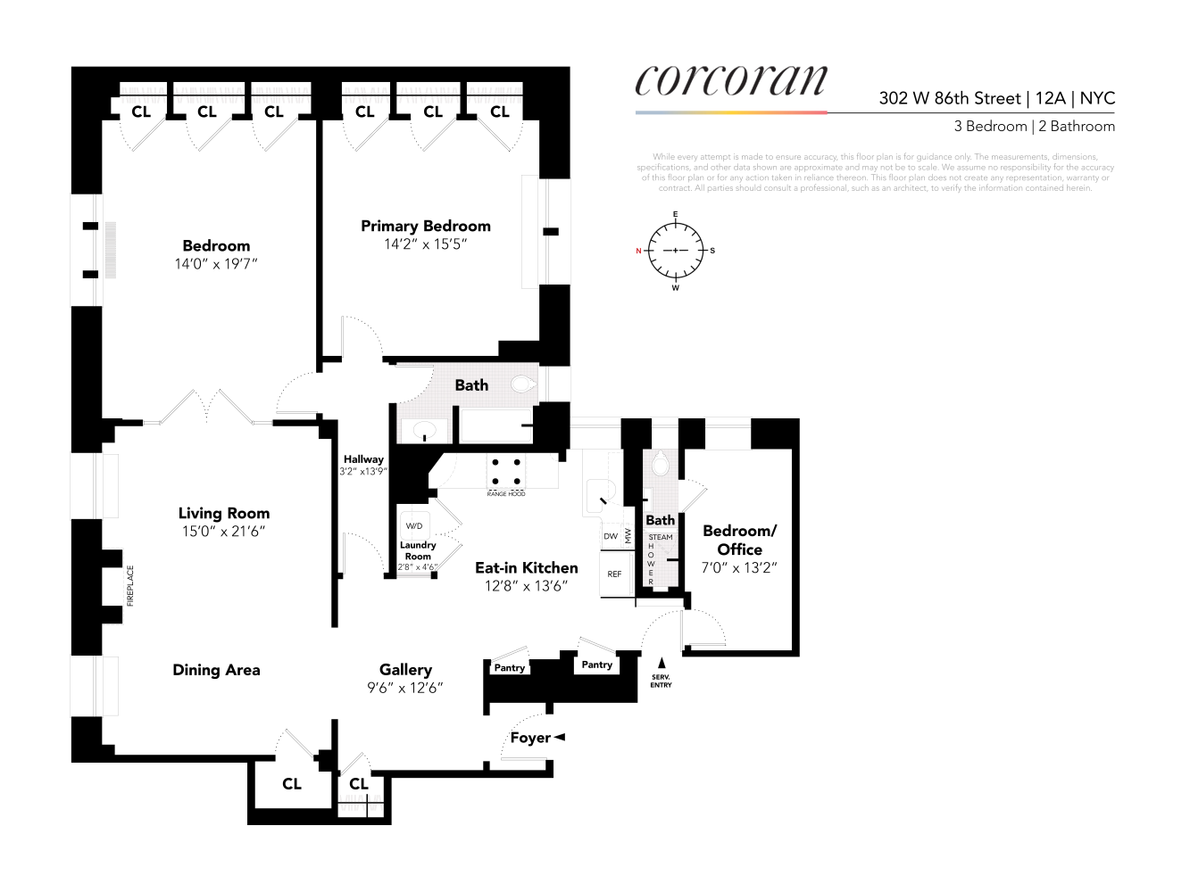302 West 86th Street 12A Upper West Side New York NY 10024