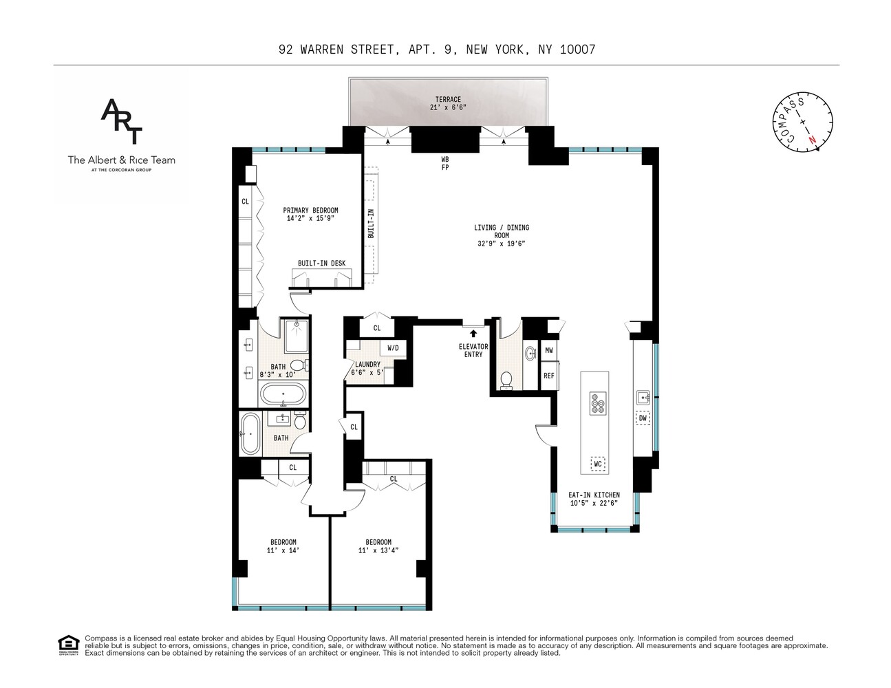 92 Warren Street 9 Tribeca New York NY 10007