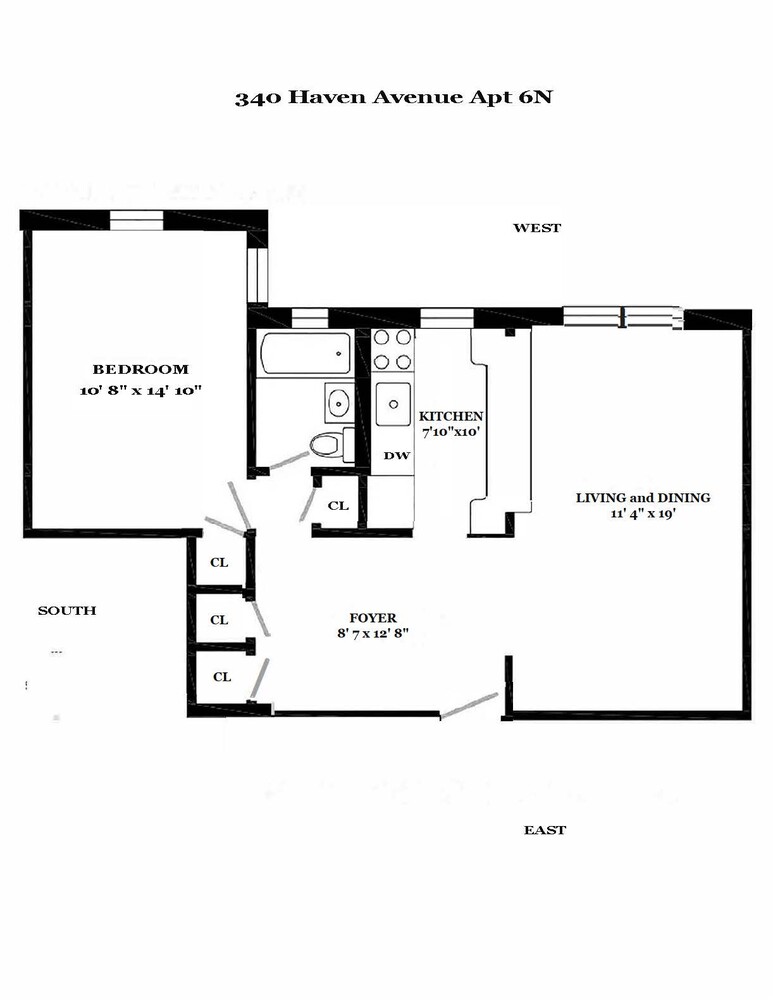 340 Haven Avenue 6N Hudson Heights New York NY 10033