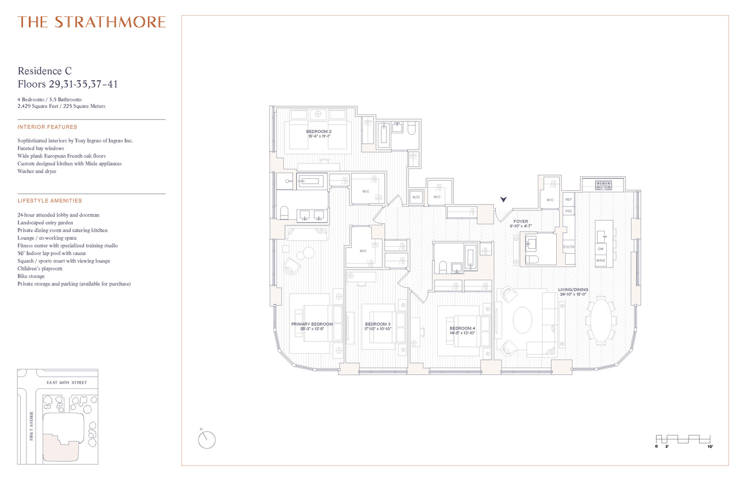 400 East 84th Street 29C Upper East Side New York NY 10028