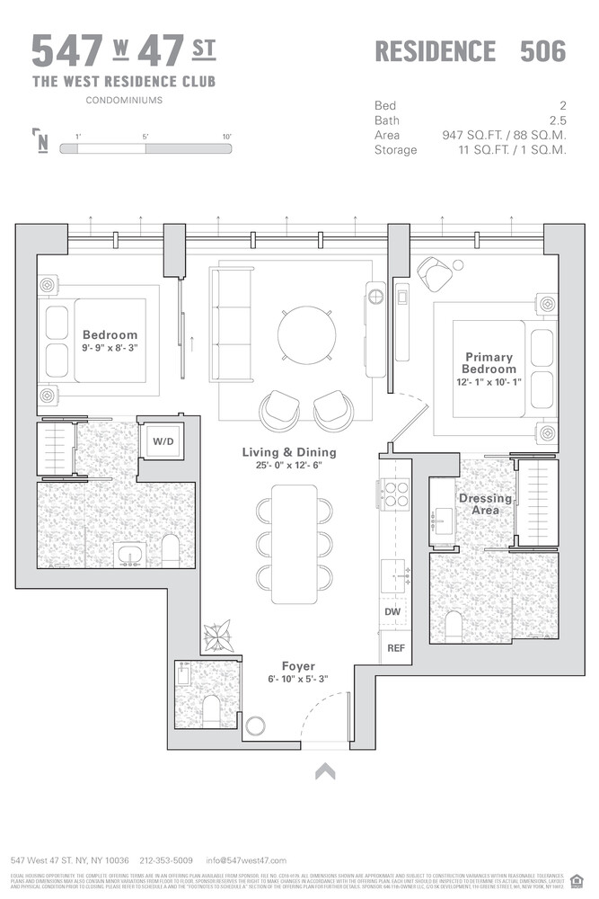 547 West 47th Street 506 Clinton New York NY 10036
