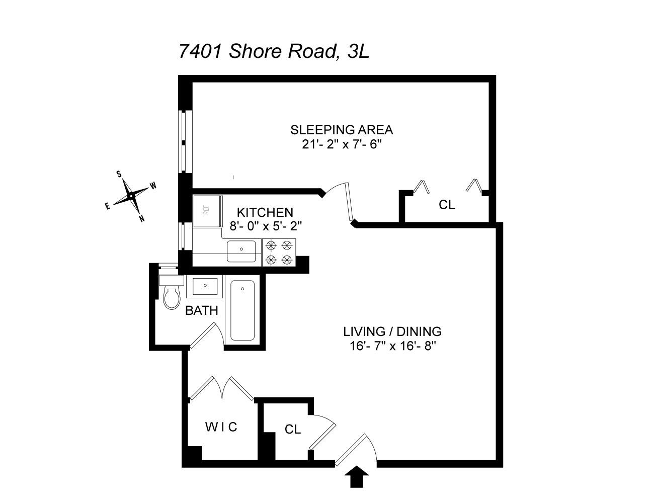 7401 Shore Road 3L Bay Ridge Brooklyn NY 11209