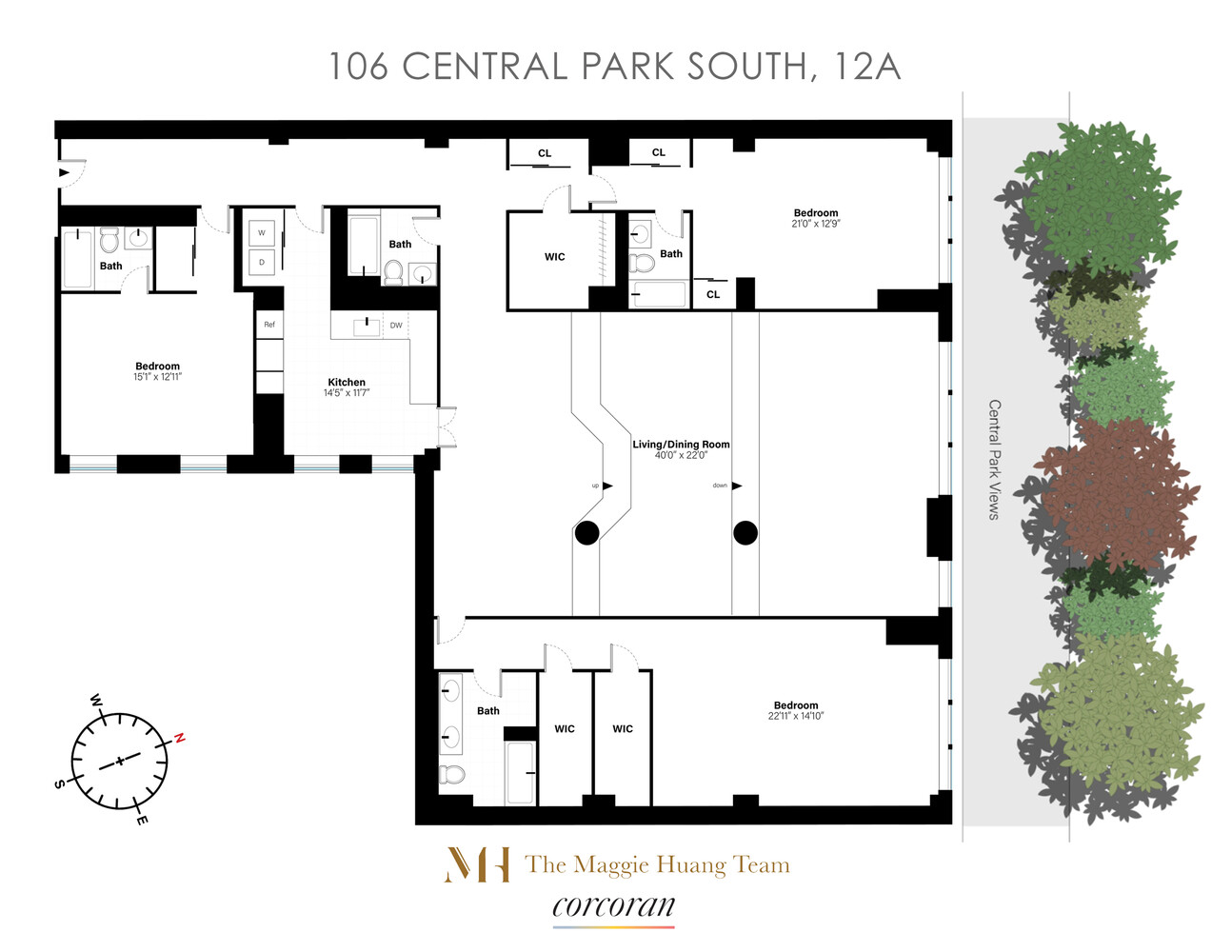 106 Central Park South 12A Central Park South New York NY 10019