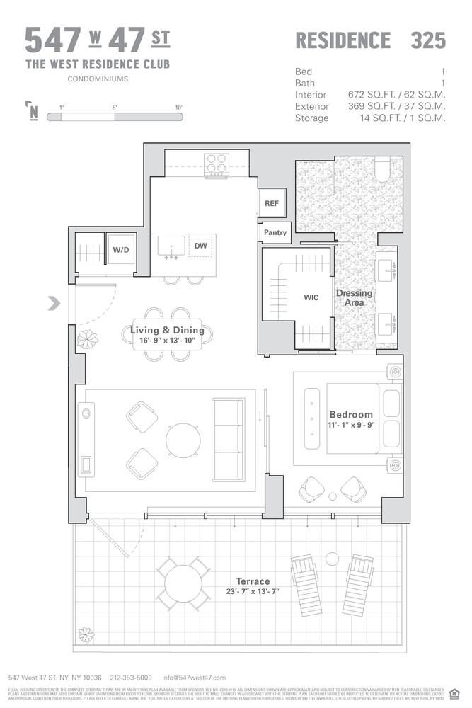 547 West 47th Street 325 Clinton New York NY 10036