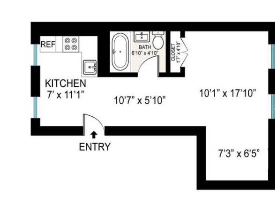 10 Ft Greene Place, #2L