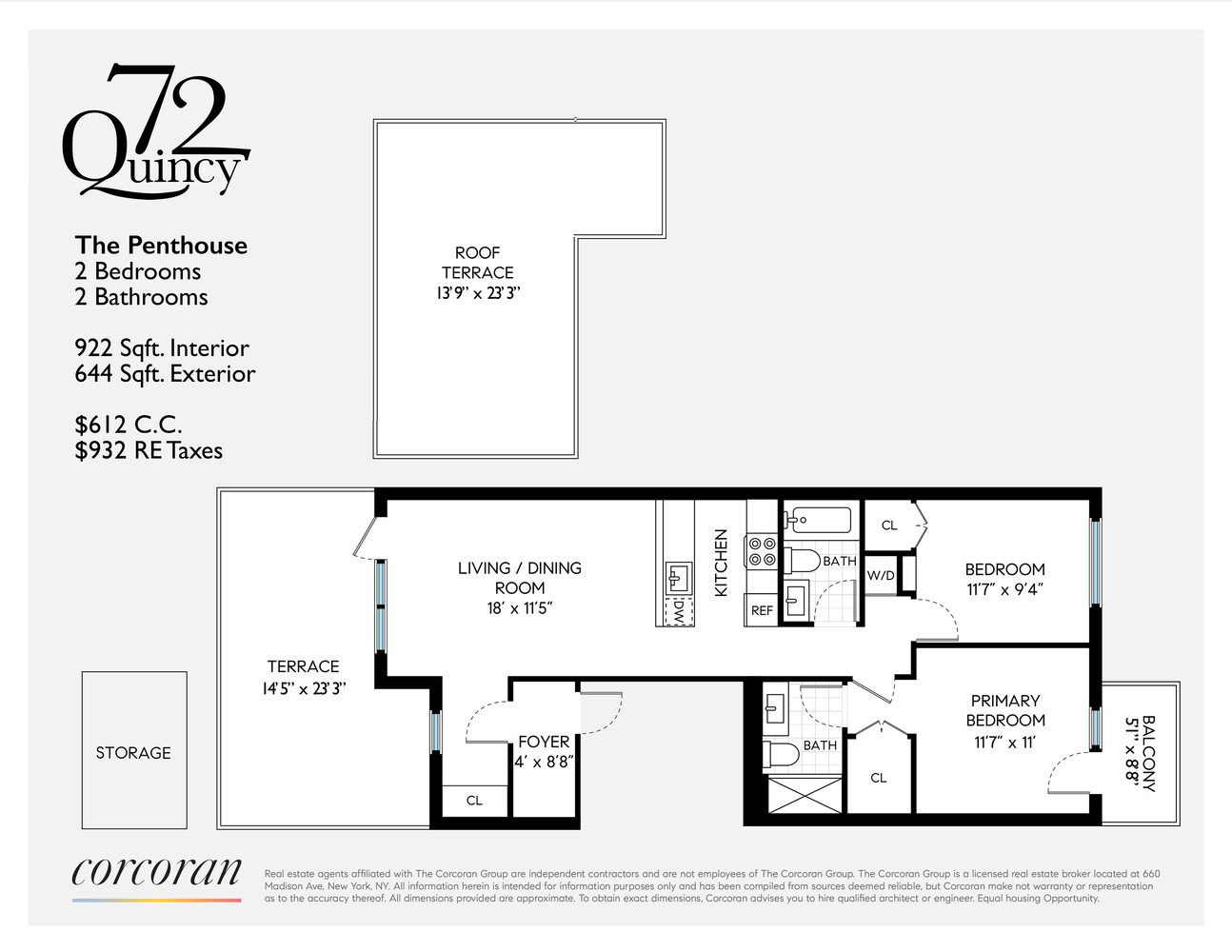 72 Quincy Street PH4 Bedford Stuyvesant Brooklyn NY 11238