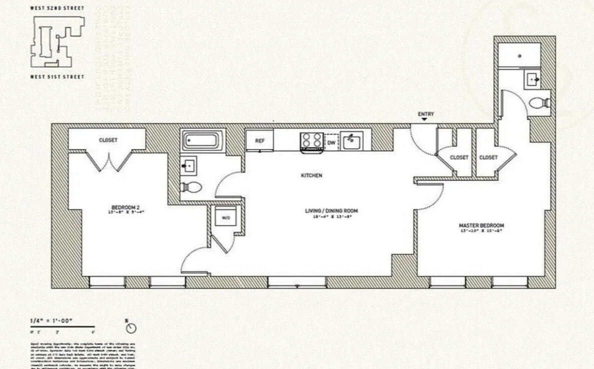 416 West 52nd Street 415 Clinton New York NY 10019