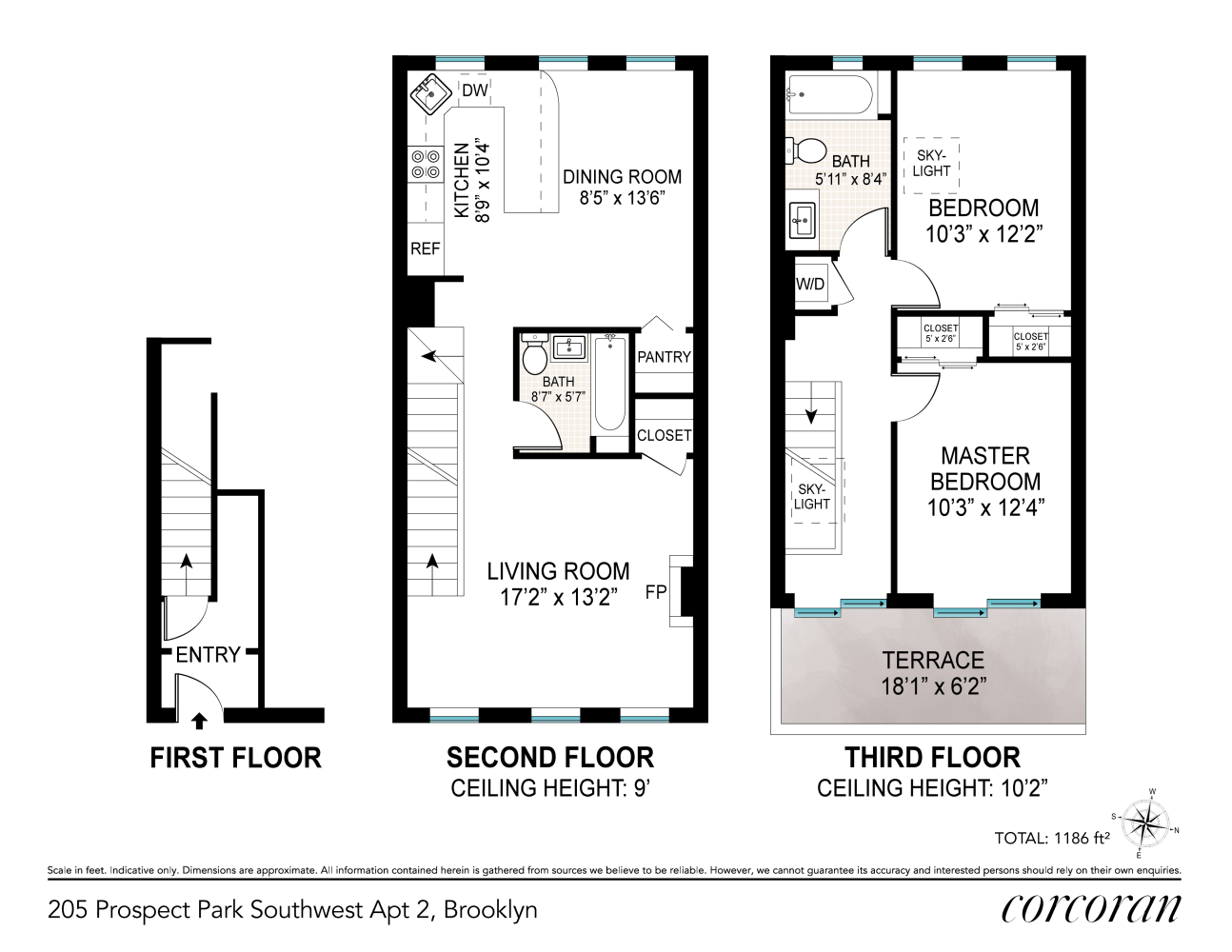 205 Prospect Park Southwest Windsor Terrace Brooklyn NY 11218