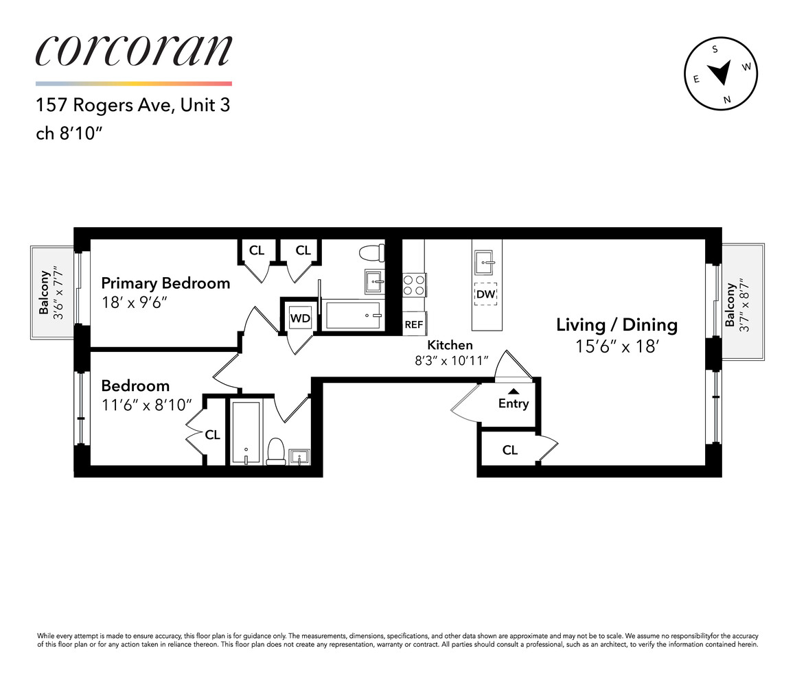 157 Rogers Avenue 3 Crown Heights Brooklyn NY 11216