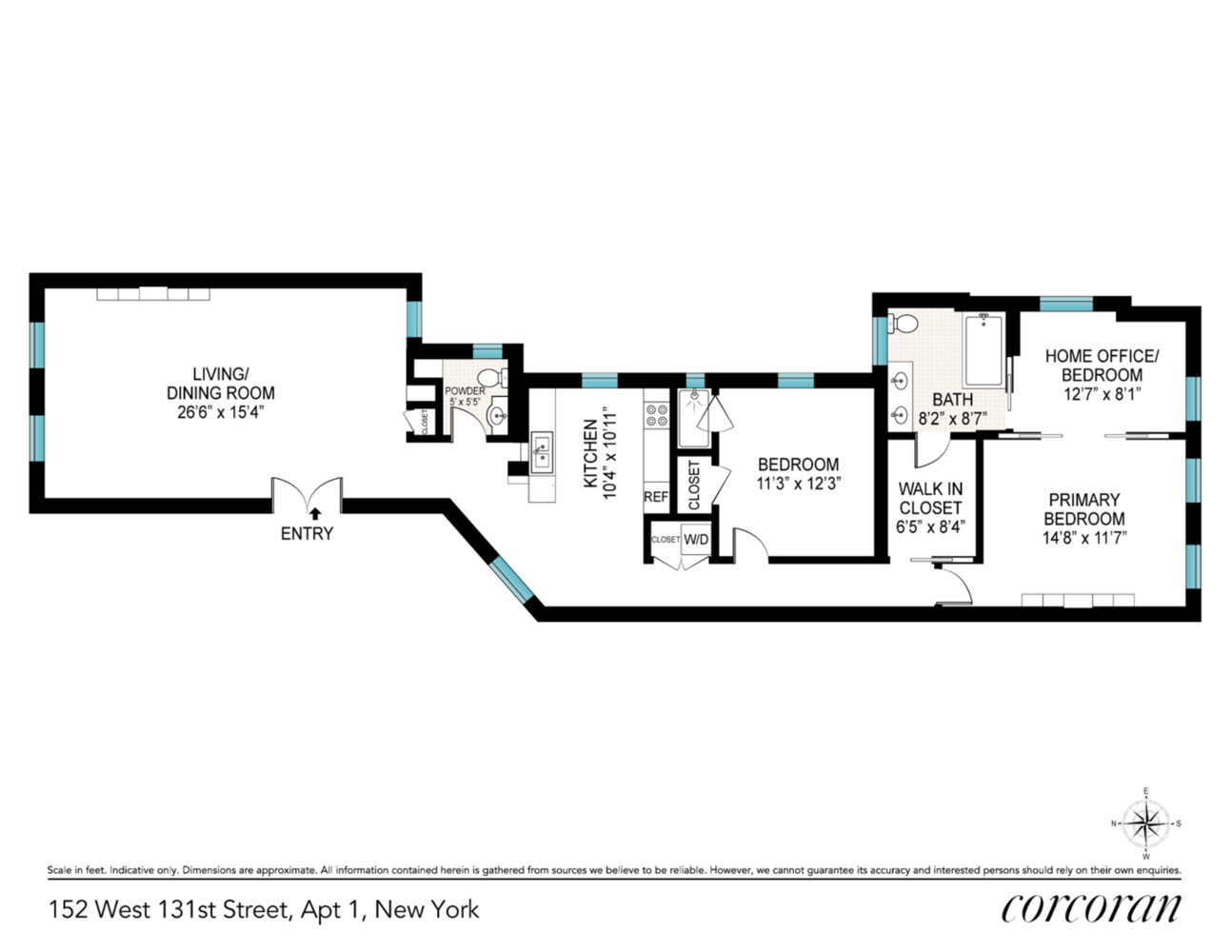 152 West 131st Street 1 West Harlem New York NY 10027