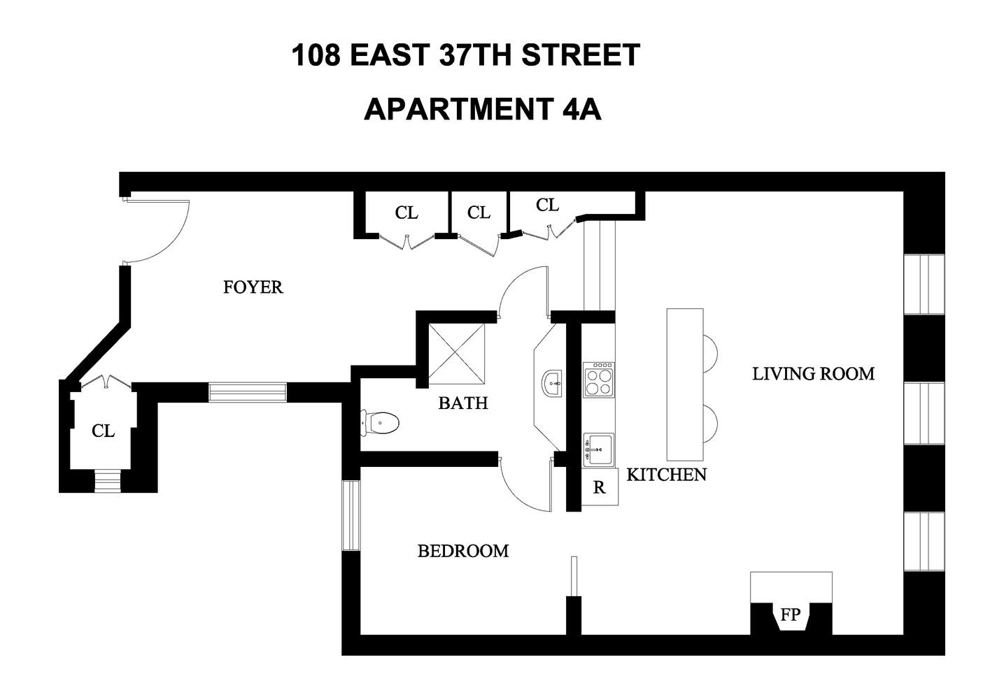 108 East 37th Street 4A Murray Hill New York NY 10016