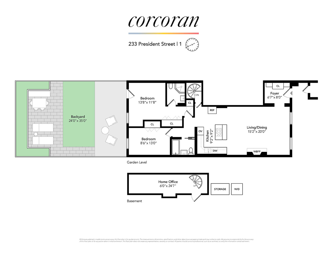 233 President Street 1 Carroll Gardens Brooklyn NY 11231