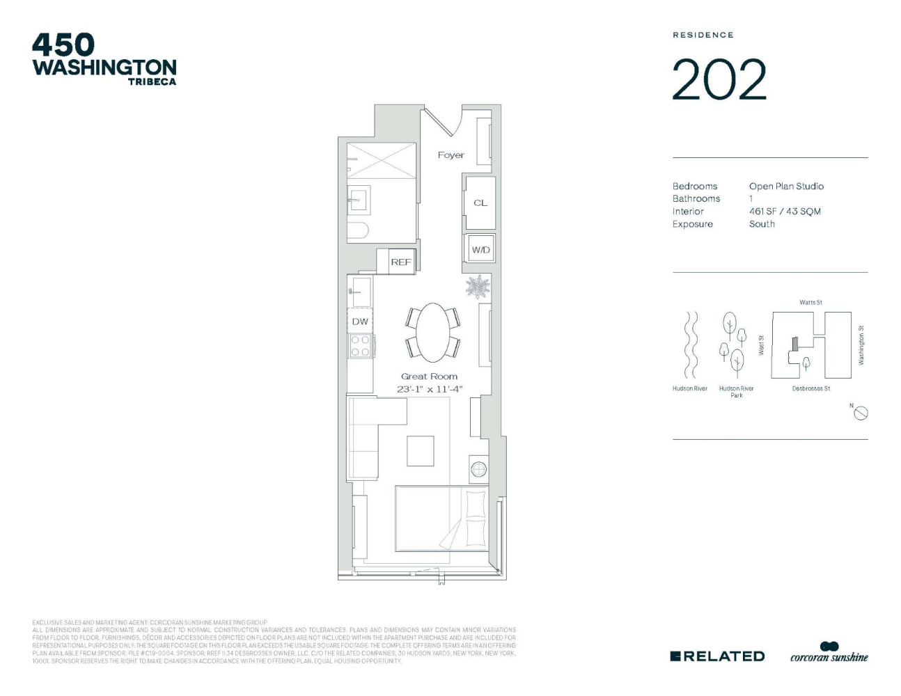 450 Washington Street Tribeca New York NY 10013