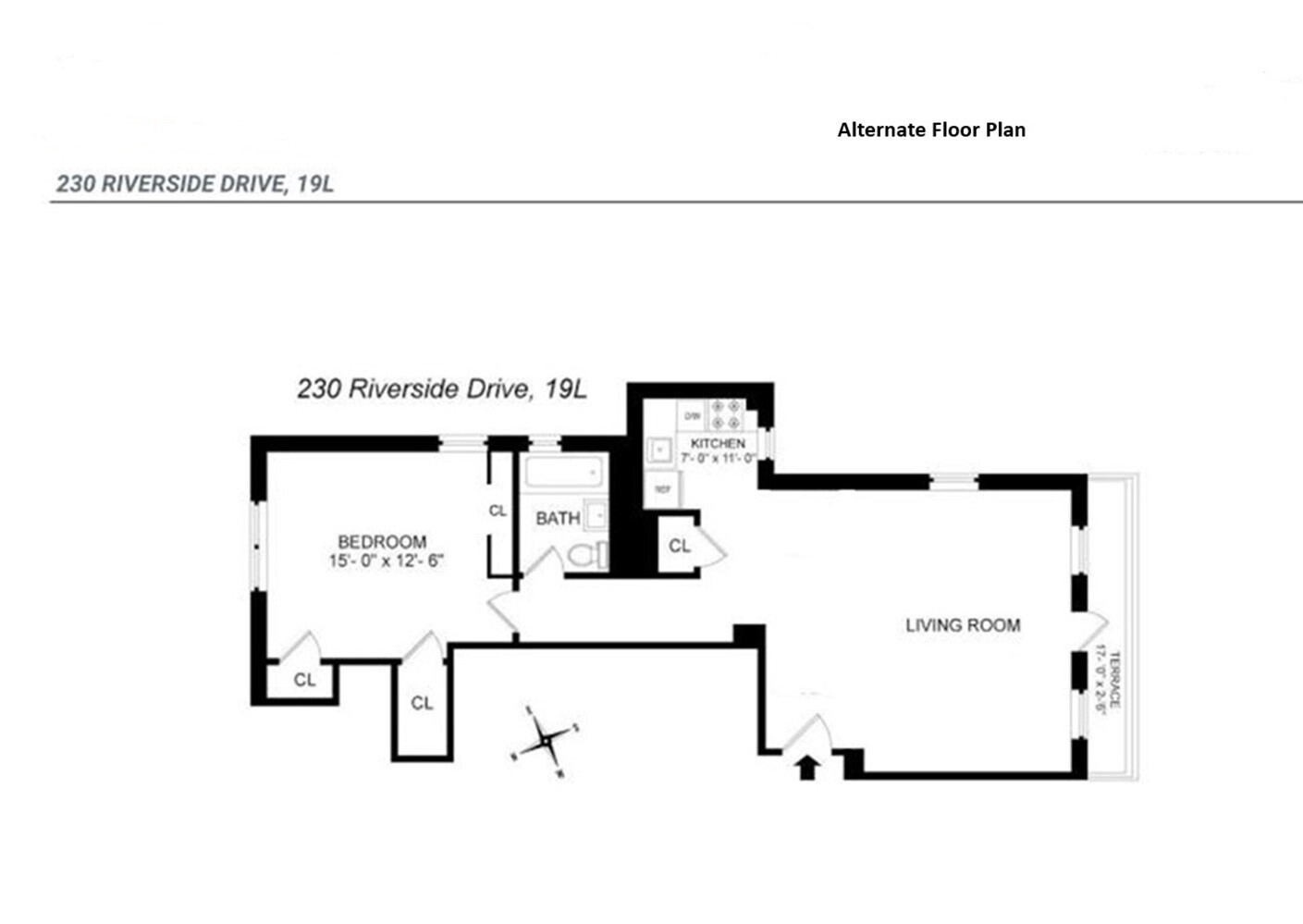 230 Riverside Drive 19L Upper West Side New York NY 10025