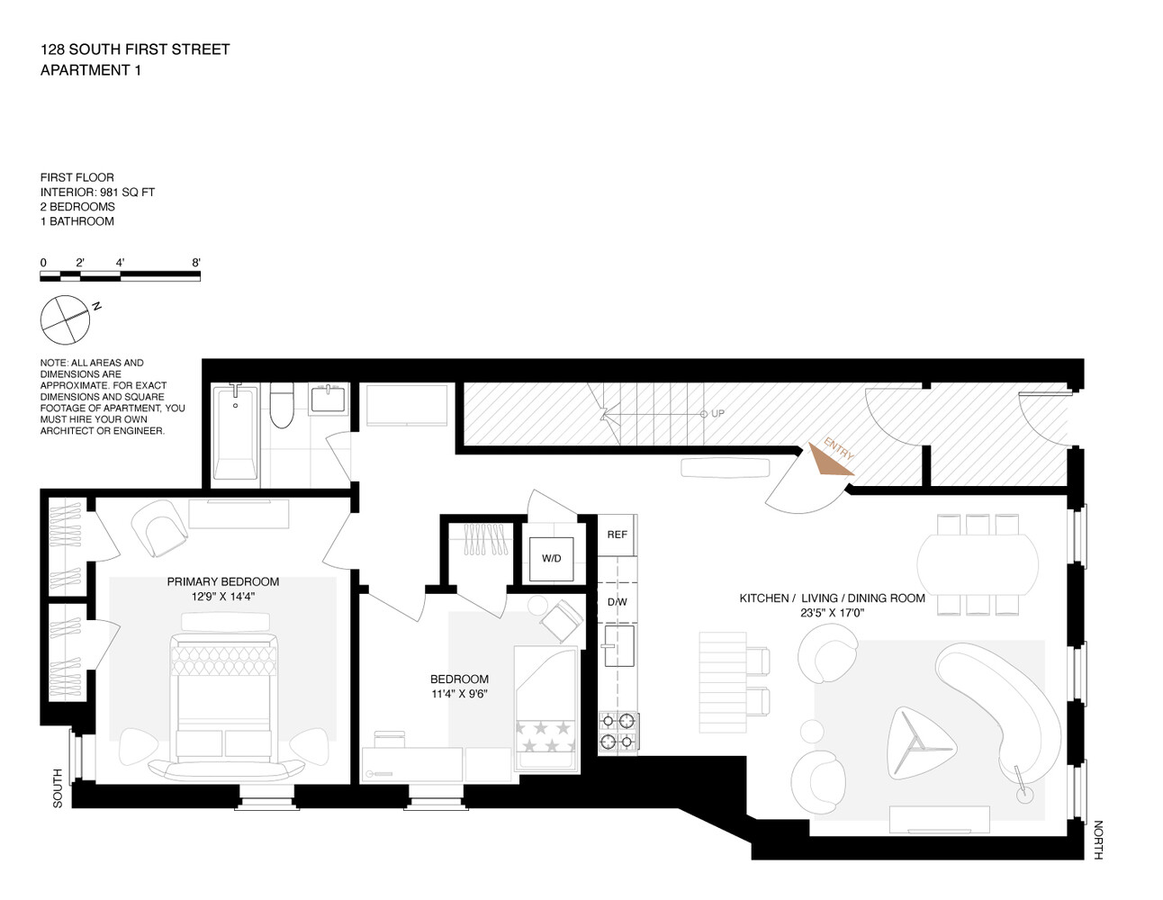 128 South 1st Street 1 Williamsburg Brooklyn NY 11249