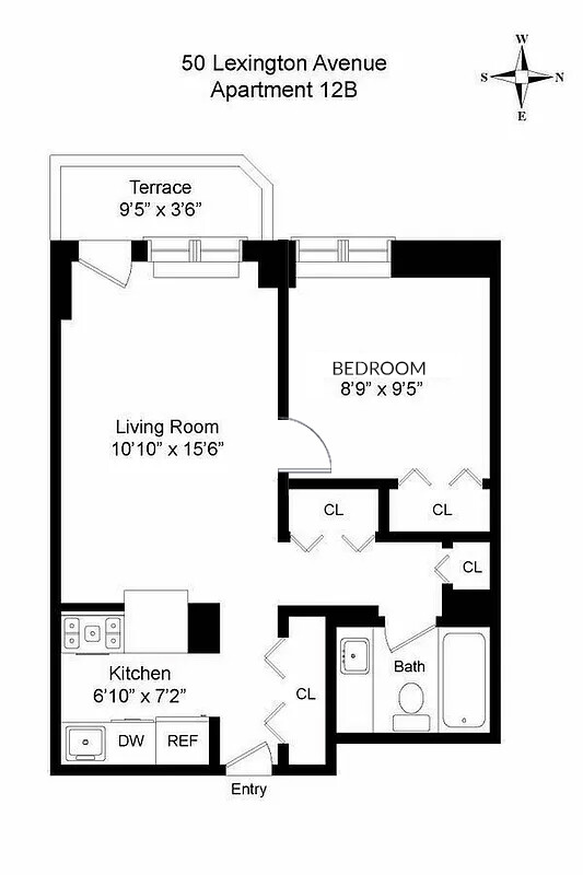 50 Lexington Avenue 12B Kips Bay New York NY 10010