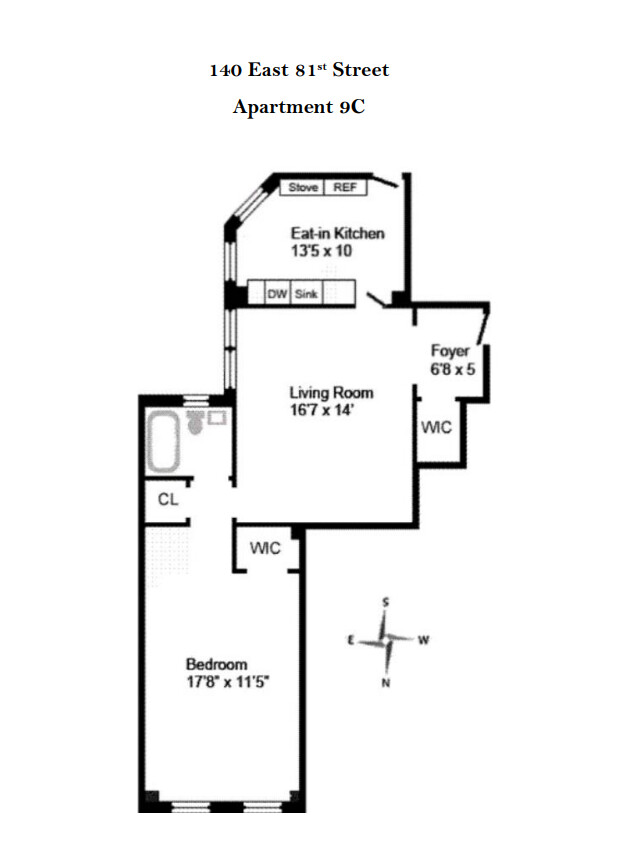 140 East 81st Street 9C Upper East Side New York NY 10028
