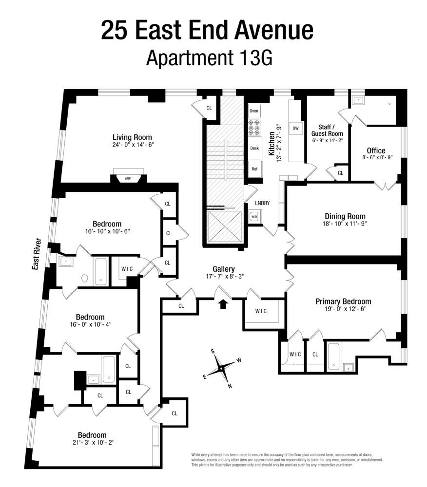 25 East End Avenue 13G Upper East Side New York NY 10021