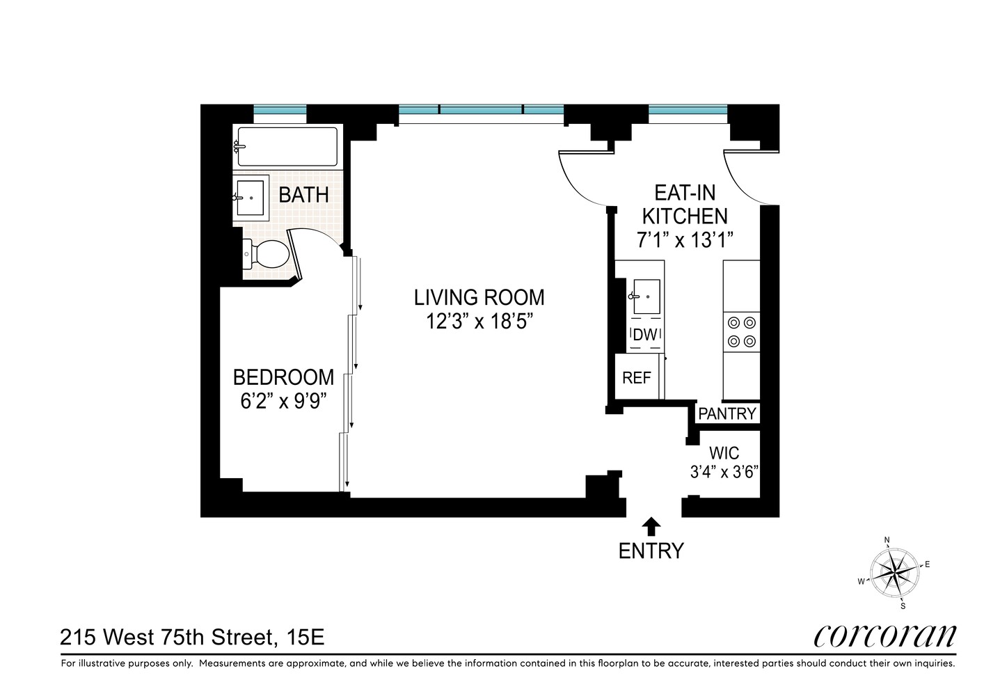 215 West 75th Street 15E Upper West Side New York NY 10023