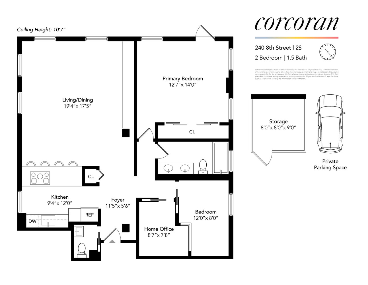 240 8th Street 2S Park Slope Brooklyn NY 11215