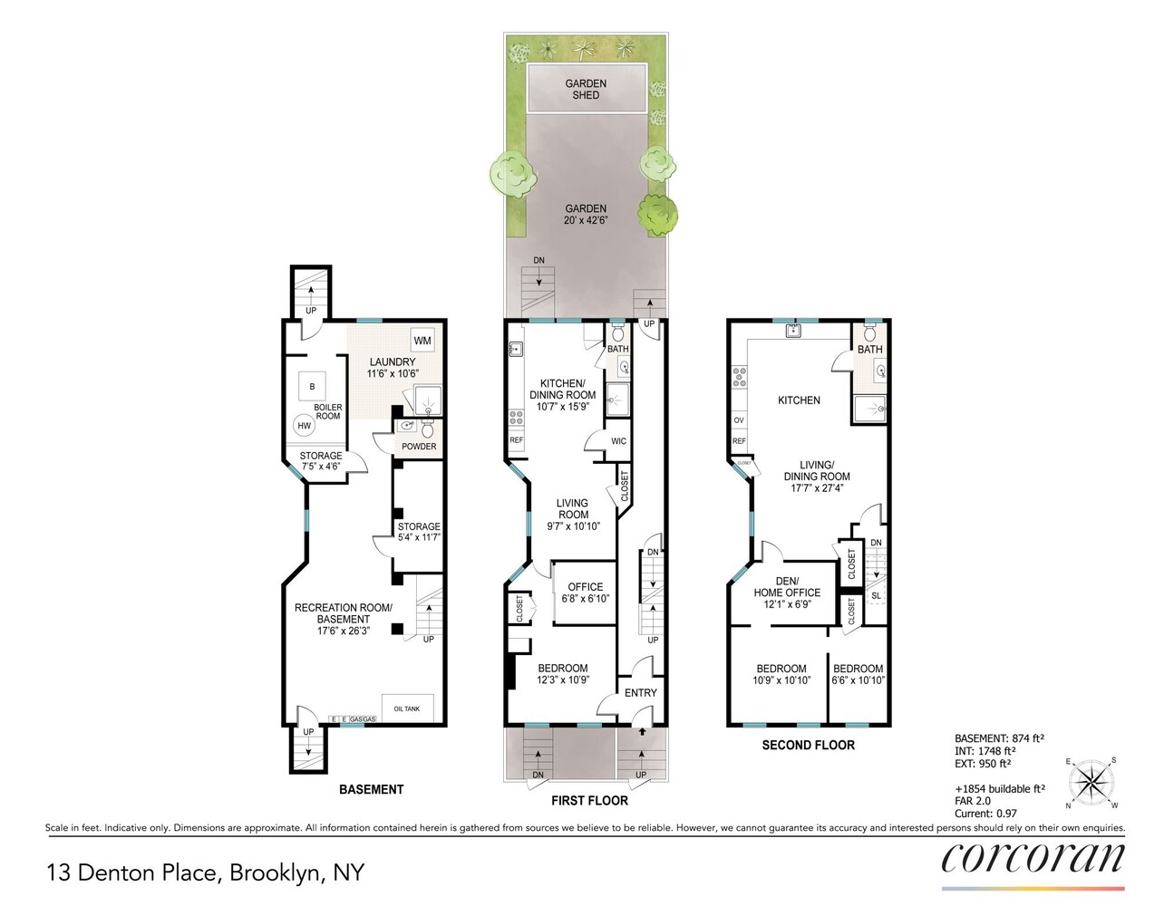 13 Denton Place Park Slope Brooklyn NY 11215