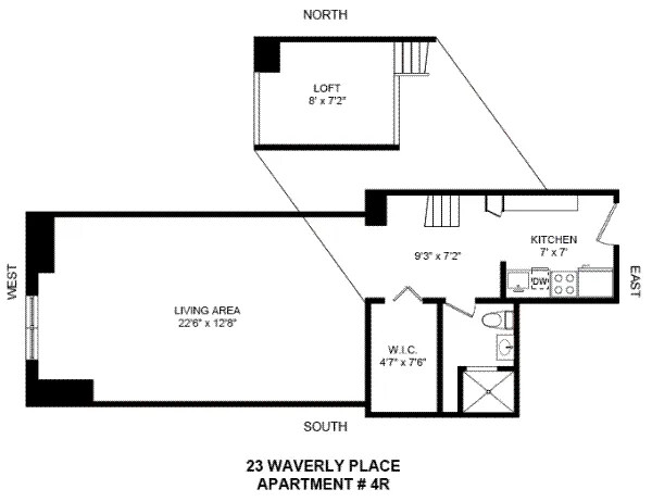 23 Waverly Place 4R Greenwich Village New York NY 10003