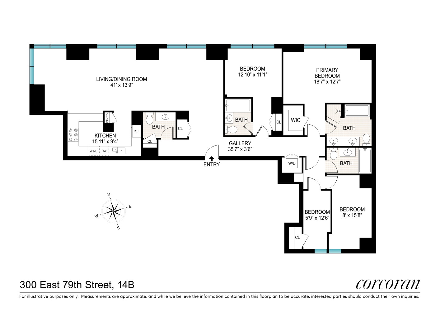 300 East 79th Street 14B Upper East Side New York NY 10075