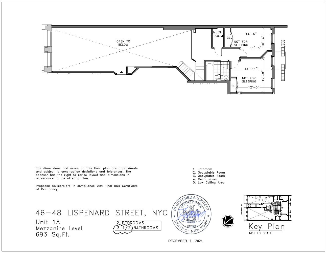 46 Lispenard Street 1A Tribeca New York NY 10013