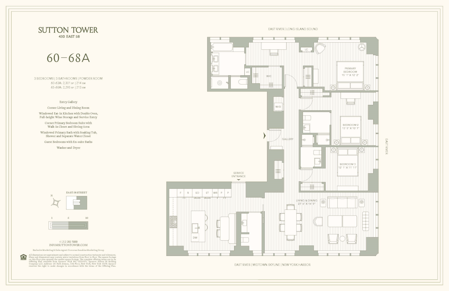 430 East 58th Street Sutton Place New York NY 10022