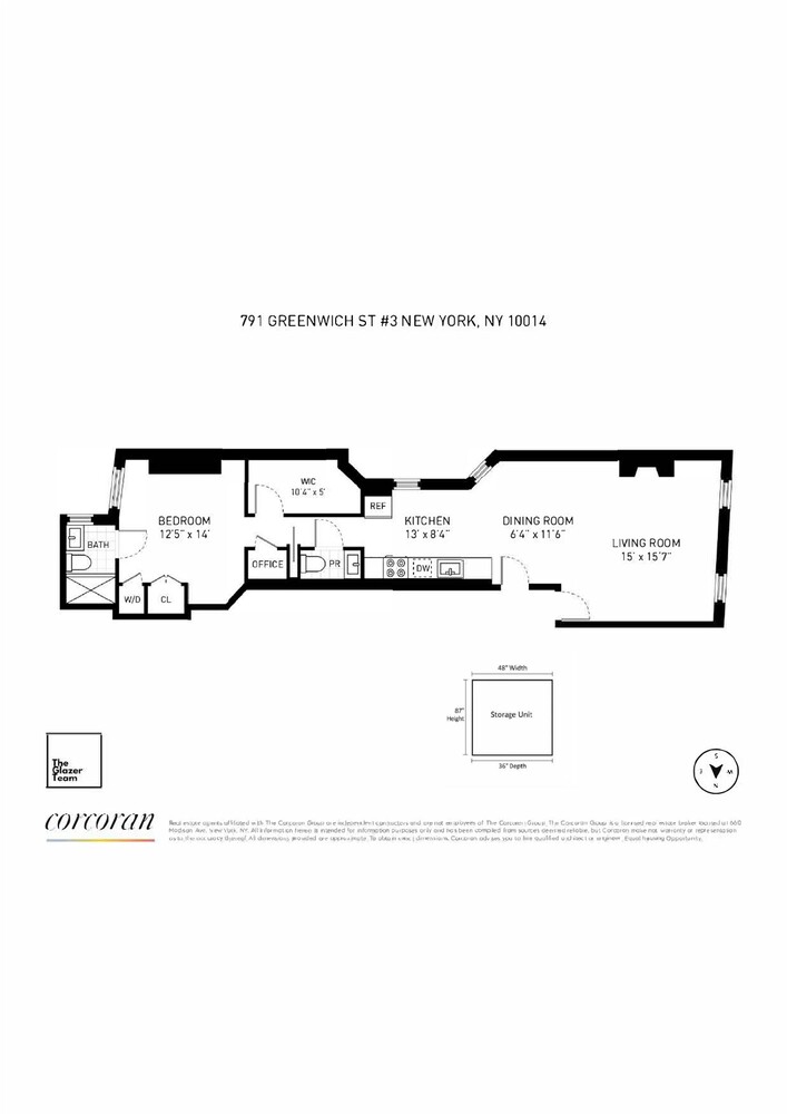 791 Greenwich Street 3 W. Greenwich Village New York NY 10014