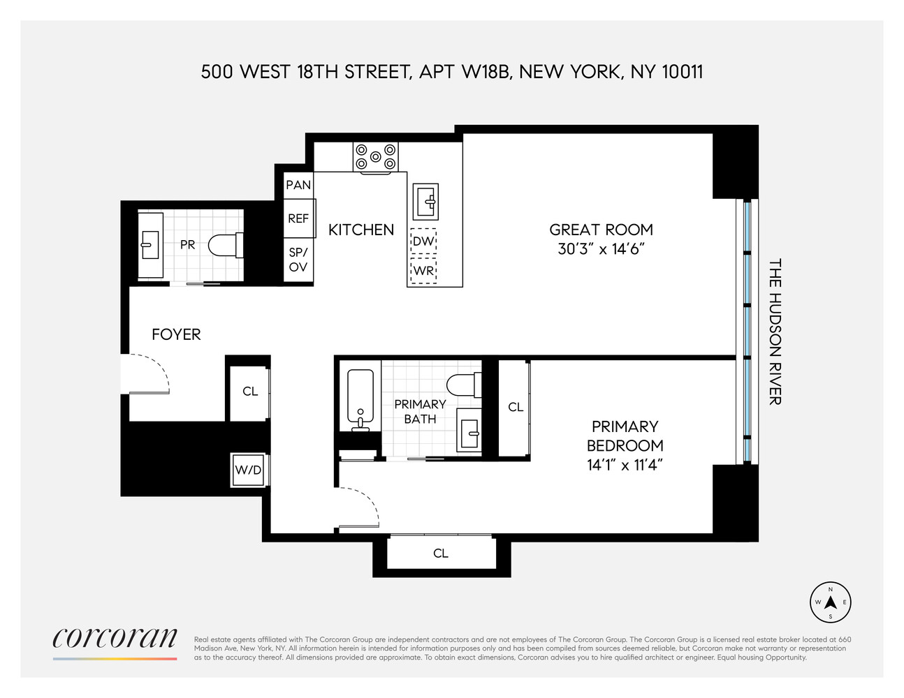 500 West 18th Street W18B Chelsea New York NY 10011