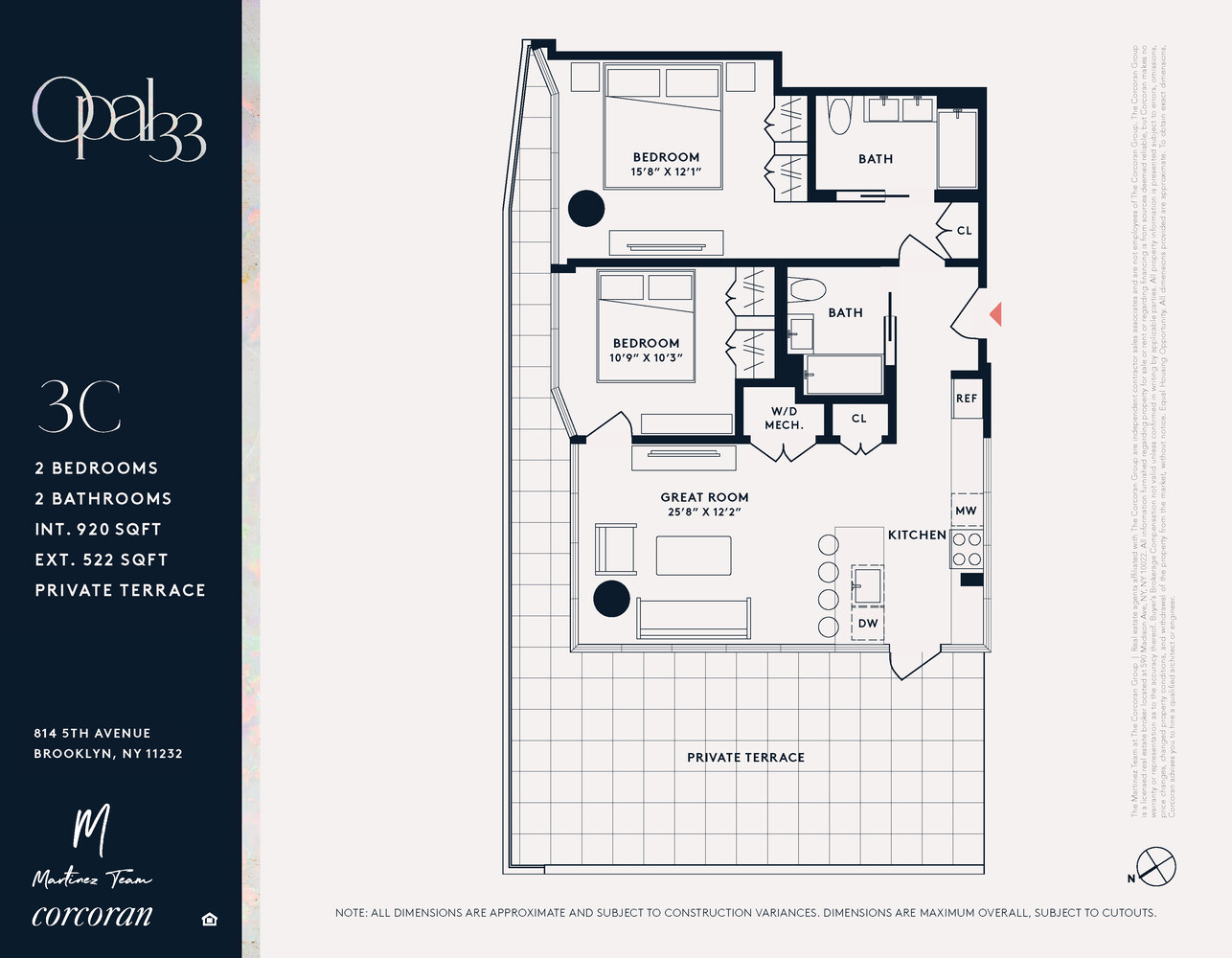 814 5th Avenue 3C Greenwood Heights Brooklyn NY 11232