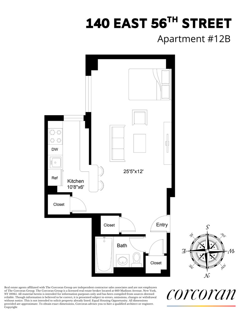 140 East 56th Street 12B Turtle Bay New York NY 10022