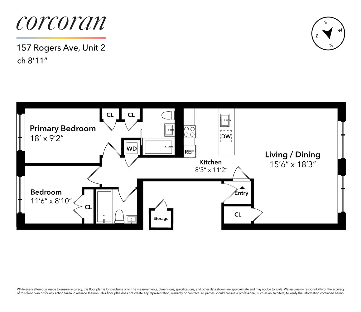 157 Rogers Avenue 2 Crown Heights Brooklyn NY 11216