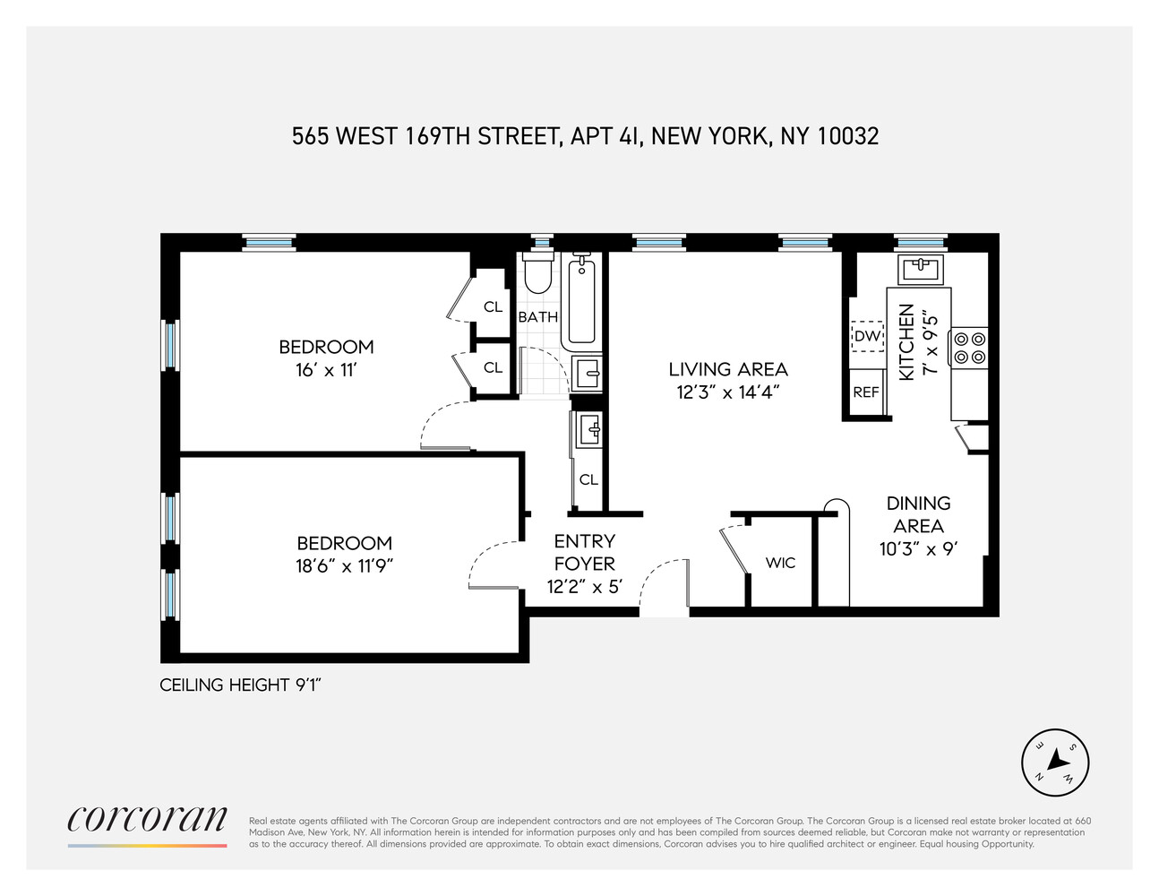 565 West 169th Street 4I Washington Heights New York NY 10032