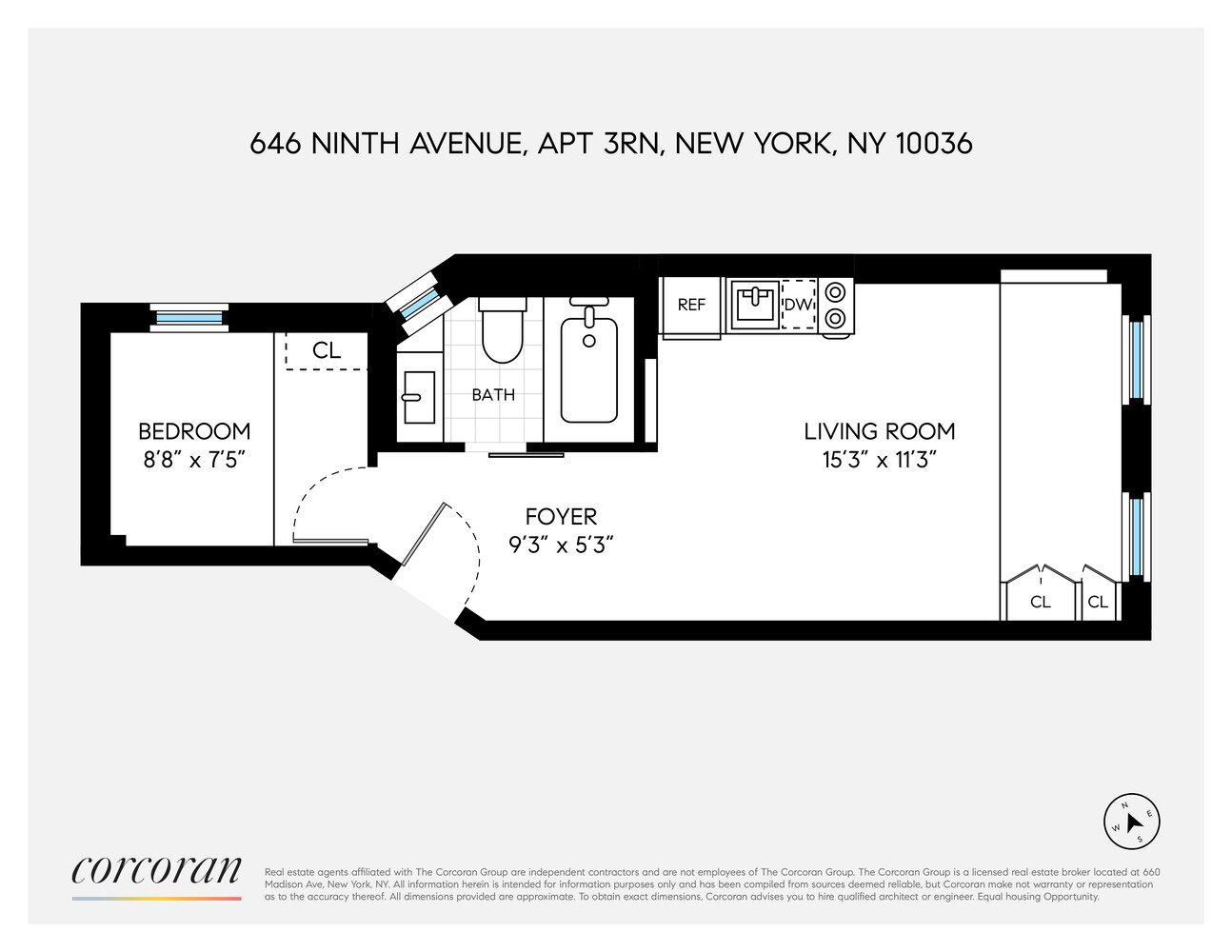 646 Ninth Avenue 3RN Clinton New York NY 10036