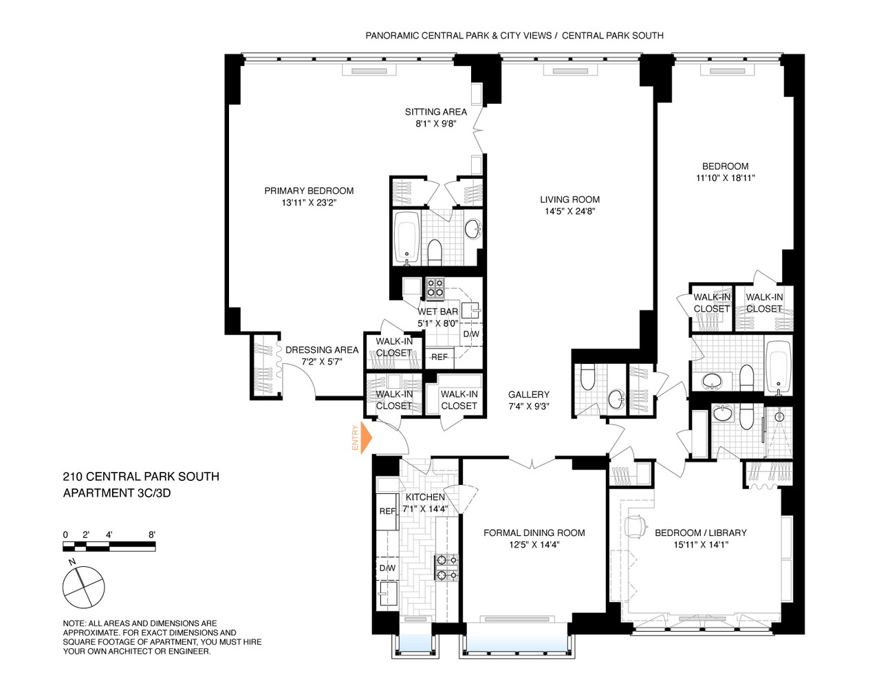 210 Central Park South Central Park South New York NY 10019